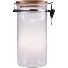 Nacario Bambum Mada - Kilitli Cam Saklama Kabi 20 cm 1300 ml