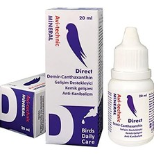 Nacario Avi-Technic Direct Kuşlar Için Mineral Vitamin D (Demir Içerikli KEMIK)20ML