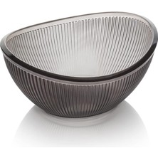 Nacario Ultraform Barok Salata Kasesi Küçük Füme