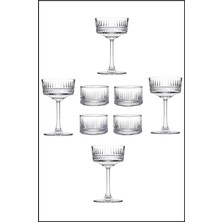 Nacario Pasabahce Kadeh & Elysia 4’lü Kase Set E-300045 440436 5968506987260