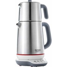 Nacario Homend Royaltea 1709H Dokunmatik Konuşan Çelik Çay Makinesi Inox
