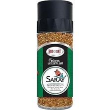 Nacario Bağdat Saray Baharat Karışımı Tuzluk Kapak Cam Şişe 38 G