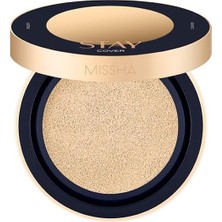 Nacario Mıssha Uzun Süre Kalıcı, Yüksek Kapatıcılık Sağlayan CUSHIONSPF40++15G Stay Cushion (No.23)