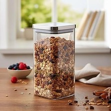 Nacario Deconox 1400ML Sızdırmaz Vakumlu Metal Kapaklı Borosilikat Cam Kavanoz – Hava Geçirmez & Dayanıklı Gıda Saklama Kabı (10CM x 21CM)
