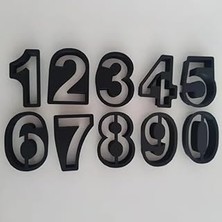 Nacario Mizaku Sayılardan Oluşan Kurabiye Kalıbı 10'lu Set