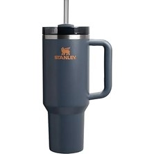 Nacario Stanley Quencher Pipetli Termos Bardak, Lacivert (Twilight), 1.18 Litre