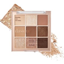 Nacario Dasique, Mat ve Işıltılı Renk Seçenekleri Sunan Far Paleti Shadow Palette (#01 Sugar Brownie)