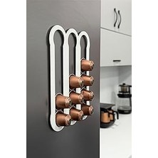 Nacario Nespresso Uyumlu Metal Kahve Kapsül Tutucu Mıknatıslı Kapsül Düzenleyici