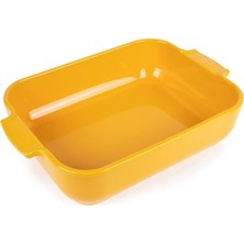 Nacario Peugeot Appolia Dikdörtgen Pişirme Tabağı 32 Cm-12 Inç, Safran