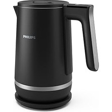 Nacario Philips 7000 Serisi Çift Yalıtımlı Su Isıtıcısı, 1,7 Lt Kapasite, Yaylı Kapak, Hızlı Kaynatma, Kolay Temizlik, HD9396/90