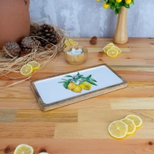 Nacario Bambum Kangura Limon Dikdörtgen Tepsi Küçük