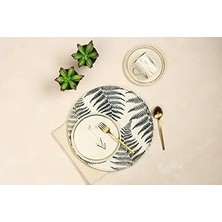 Nacario Porland Botanical 19 Parça 6 Kişilik Pasta&çay Takımı