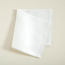 Nacario Natty Peçete 45X45 cm Beyaz-Silver