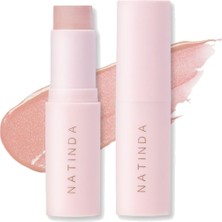 Nacario Aydınlatıcı Multi-Stick Highlighter, Sedef Rengi, 9 Peptit Içerikli, Nemlendirici ve Kırışık Karşıtı, Stick Form, Doğal Işıltılı, Tüm Cilt Tipleri Için, 9gr