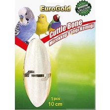Nacario Eurogold Kuşlar Için Mürekkep Balığı Kemiği, Doğal Mineral Kaynağı, Tekli, 10 cm