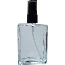 Nacario Paradise 10 Adet 100 ml Boş Parfüm Şişesi Siyah Renk Sprey Valfli 8697431704568