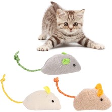 Nacario Kedi Oyuncağı Peluş Fare 6’li Set – Interaktif Kedi Oyuncakları, Isırmaya Dayanıklı Yumuşak Fare Oyuncağı, Avcılık Içgüdüsünü Destekleyen Hafif Kovalamaca Oyuncağı