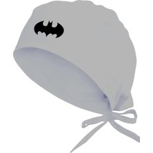 Nacario Batman Temalı Özel Tasarım Bone Gri