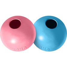 Nacario Kong Delikli Puppy Ball - Diş Çıkaran Yavrular Için Doğal Kauçuktan Yumuşak ve Dayanıklı Köpek Oyuncağı - Küçük Yavru Köpekler Için