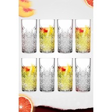 Nacario Pasabahce 8'li Timeless Sangria/mojito Keyfi Uzun Kokteyl Bardağı 450 cc PB8X52800K
