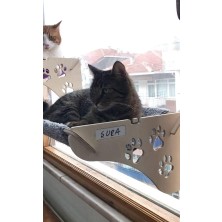 Nacario Ata Home Cama Asılan Kedi Yatağı Vantuzlu