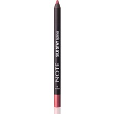 Nacario Note Cosmetics Silk Stay Lipliner Suya Dayanıklı Ipeksi Dudak Kalemi - 05 Roselle