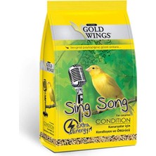 Nacario Gold Wings Classic Kanarya Kondisyon Artırıcı, Öttürücü Yem 150 gr