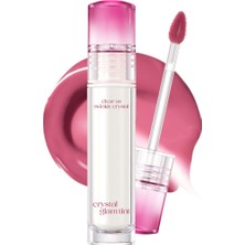 Nacario Clıo Professıonal Yapışkanlık Hissi Vermeyen Yoğun Işıltılı Tint Crystal Glam Tint (04 Pale Plum)