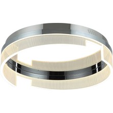 Nacario Lucea Dorada Orta Boy Ledli Krom Plafonyer 40W 3000K