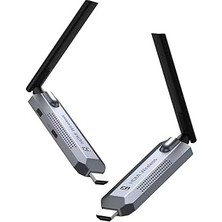 Nacario Coverzone Kablosuz HDMI Verici ve Alıcı Kiti - Uydudan Projeksiyona | 150 Metre Menzil | 1080P 60Hz Notebook'dan Tv'ye Görüntü Aktarımı | Hd-Tx-Rx | Tak-Çalıştır | Çoklu Cihaz Desteği - G146 HDMI