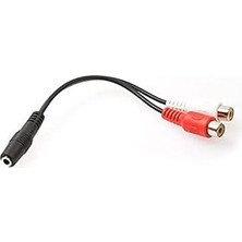 Nacario S-Link SL-358 15CM 3.5 F To 2 Rca F Stereo Kablosu