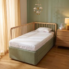 Nacario Mıteproof Bebek Çarşaf Seti 70X140 (No Mite, Dust, Pollen) Alerjik Bünyeler Için Bebek Çarşaf Seti