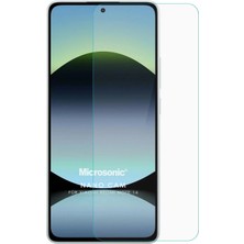 Nacario Microsonic Xiaomi Redmi Note 14 Nano Glass Cam Ekran Koruyucu [redmi Note 14 ile Uyumlu Ekran Koruyucu - Şeffaf]