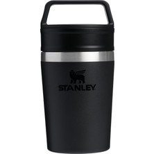 Nacario Stanley Cafe To-Go Travel Mug Termos Bardak, Siyah, 0.23 Litre