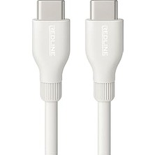 Nacario Redline Type-C - Type-C 100W Hızlı Şarj ve Veri Kablosu, 1,2 Metre