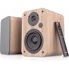 Nacario Vulkkano A4 Arc Aktif Hoparlör Kahverengi(Hdmı Arc,rca Bluetooth,optik,usb,sub Out)