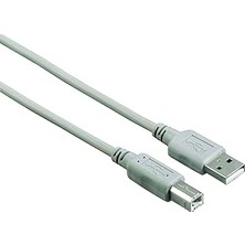 Nacario USB 2.0 A Fiş - B Fiş Gri 1.5m