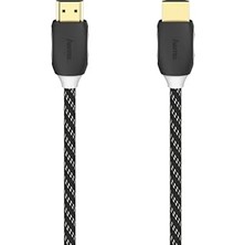Nacario Hs HDMI Ethernet, Altın Uç, Örgü Kablo, Siyah, 1.5