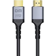 Nacario Dm HI002S 8K/60Hz 4K/144Hz HDMI 2.1 Hdr Görüntü ve Ses Aktarım Kablosu 2 Metre