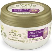 Nacario Dalan D'olive Üzüm Çekirdeği Özlü Besleyici Hızlı Emilen Kavanoz Krem 300 ml