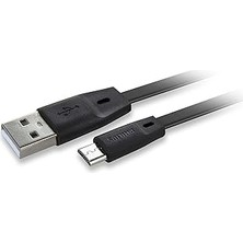 Nacario Philips DLC2519CB/97 USB - Micro USB 1.8m Şarj Kablosu Siyah