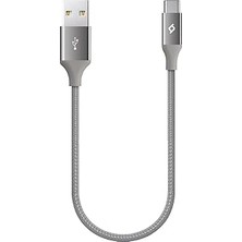 Nacario Ttec T.tec 2DK26UG Type C-Usb 30CM Gri Kablo