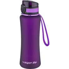 Nacario Vagonlife 550 ml Tritan Silikn Taşıma Askılı Su Matarası