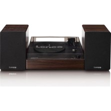 Nacario Lenco LS-200 Ahşap Harici Hoparlörlü Bluetooth PIKAP-LS-200
