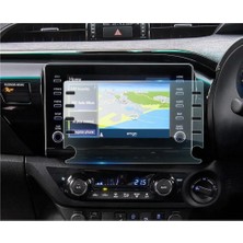 Nacario Engo Toyota Hilux 8 Inç Multimedya Ekran Koruyucu Şeffaf Nano