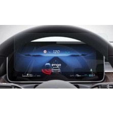 Nacario Engo Mercedes C200 12.3 Inç ile Uyumlu Dijital Gösterge Paneli Ekran Koruyucu Nano W206 Direksiyon Arkası Ekran Koruyucu