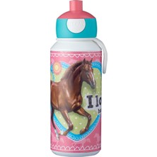Nacario Mepal Su Şişesi 400 Ml, At Desenli