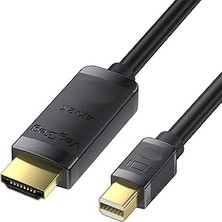 Nacario Veggieg 4K 30Hz Mini Displayport To HDMI Dönüştürücü Kablo 1.5 Metre