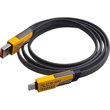 Nacario 4-In-1 Usb-A Type-C To Lightning + Type-C 65W Hızlı Şarj ve Data Kablosu (1,20MT)