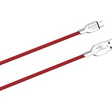 Nacario ZR-LS411 Micro USB Kablo Kırmızı